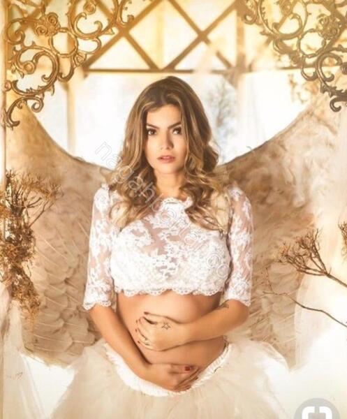 لباس آتلیه بارداری ژست عکس بارداری خارجی
