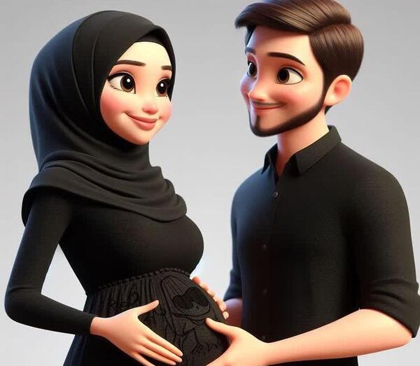 عکس پروفایل بارداری زیبا