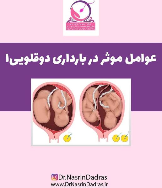 عکس بارداری دوقلویی