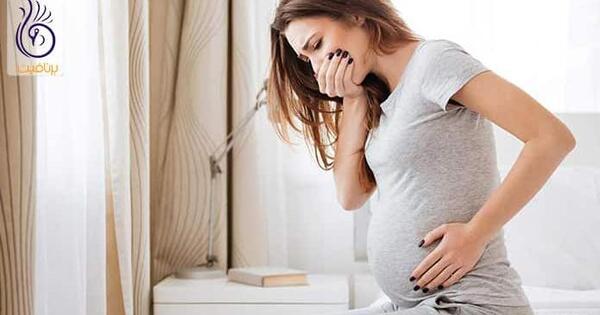 عکس حالت تهوع بارداری