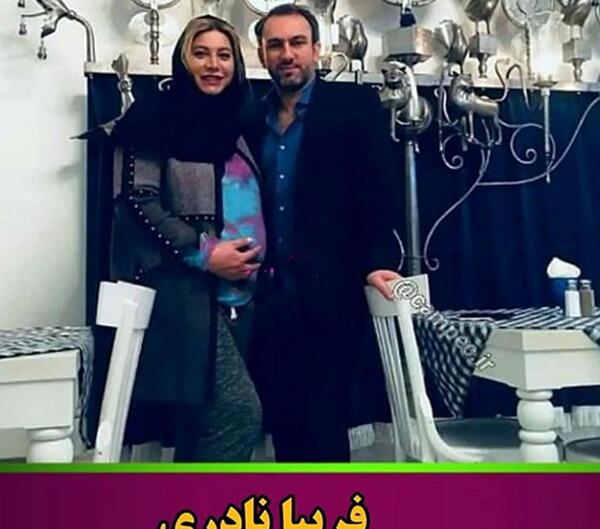 ژست عکس بارداری بازیگران ایرانی