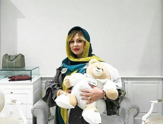 ژست عکس بارداری بازیگران ایرانی