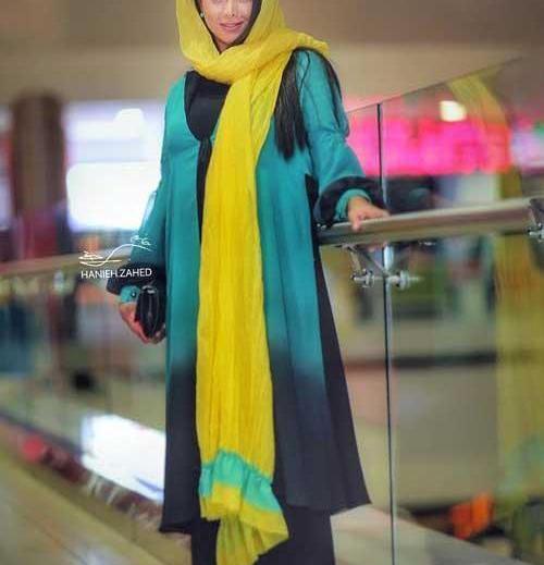 عکس بارداری ازاده صمدی