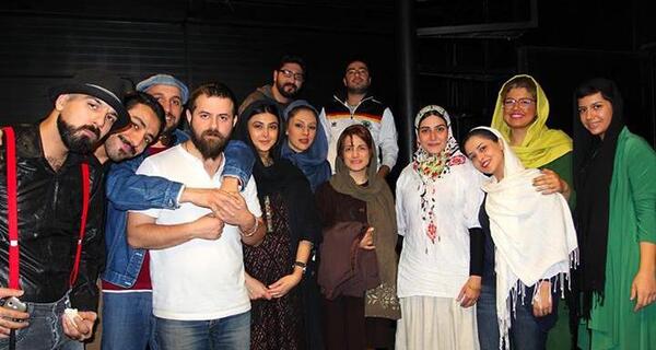 عکس بارداری ازاده صمدی