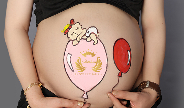 نمونه عکس بارداری اتلیه
