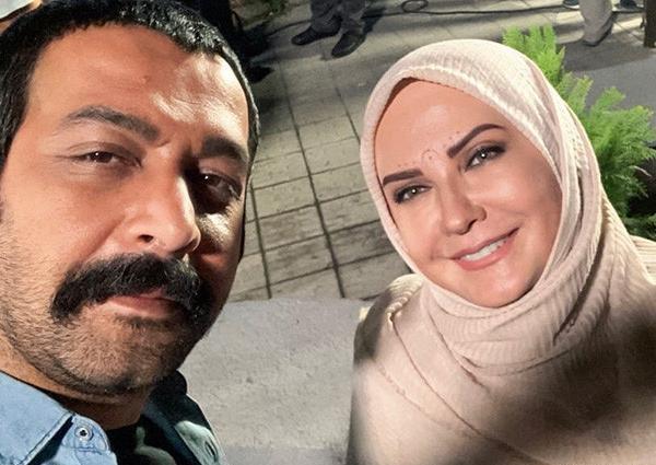 عکس همسر و فرزند لعیا زنگنه
