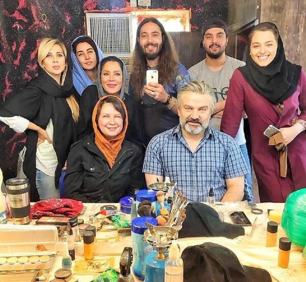 عکس همسر و فرزند لعیا زنگنه