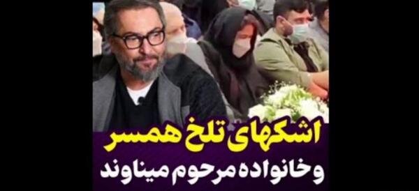 عکس همسر مهرداد میناوند