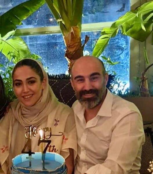 عکس همسر بازیگر محسن تنابنده
