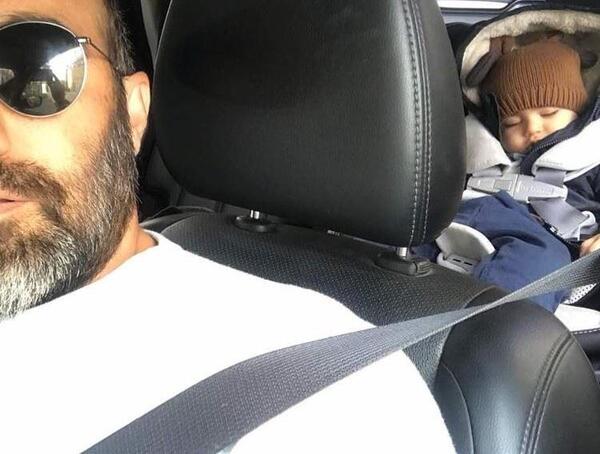 عکس همسر و فرزندان محسن تنابنده