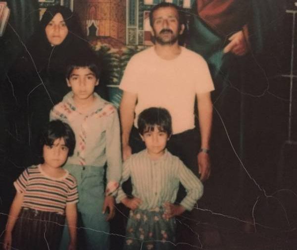 عکس همسر و فرزند محسن تنابنده