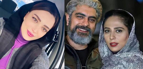 عکس همسر سوم مهدی پاکدل