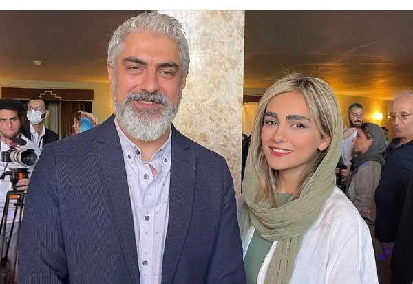 عکس همسر سوم مهدی پاکدل