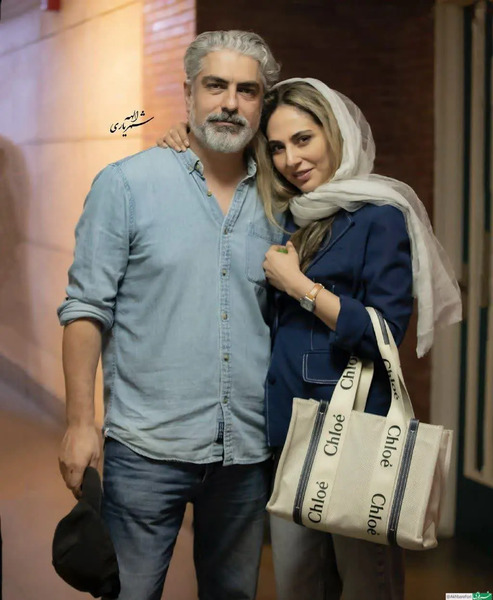 عکس همسر سوم مهدی پاکدل