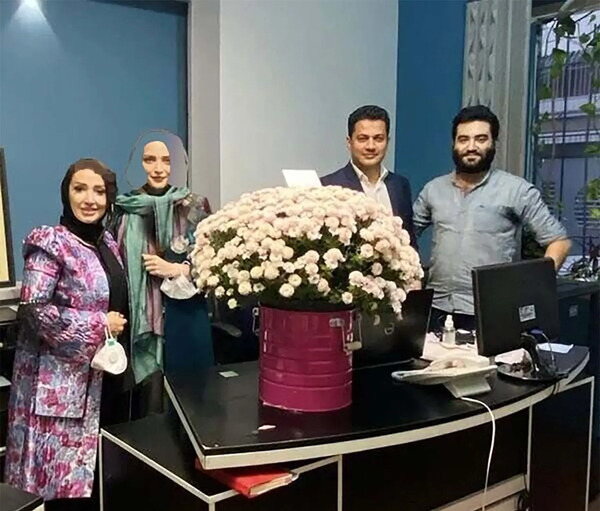 عکس همسر اول مهدی پاکدل
