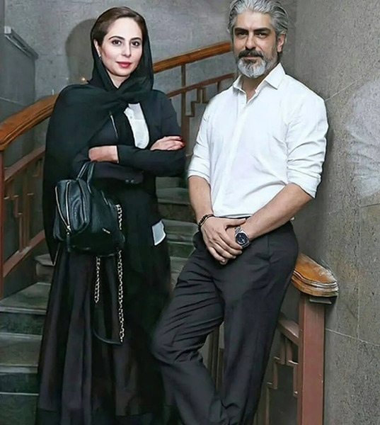 عکس همسر اول مهدی پاکدل