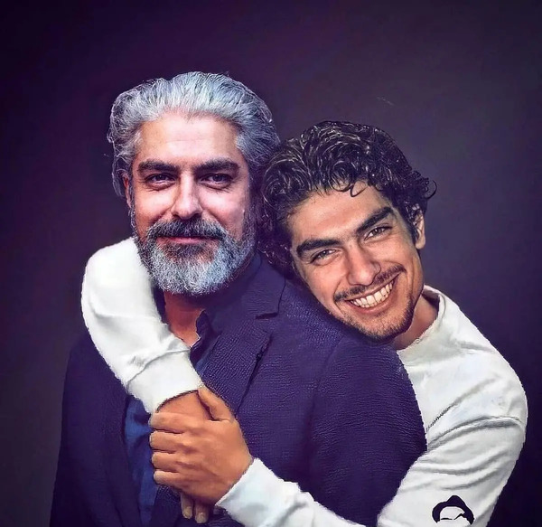 عکس از همسر مهدی پاکدل