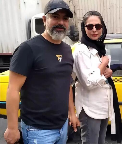 عکس از همسر مهدی پاکدل