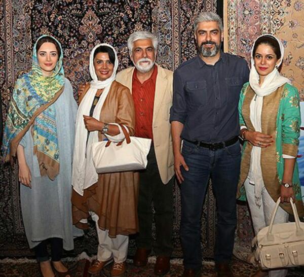 عکس همسر و فرزند مهدی پاکدل
