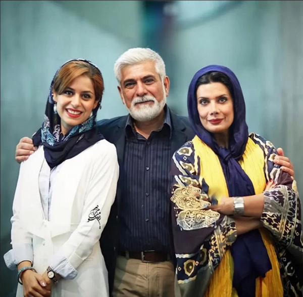 عکس همسر و فرزند مهدی پاکدل