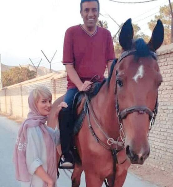 عکس همسر دوم نصرالله رادش