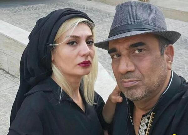 عکس همسر دوم نصرالله رادش