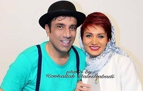 عکس همسر دوم نصرالله رادش
