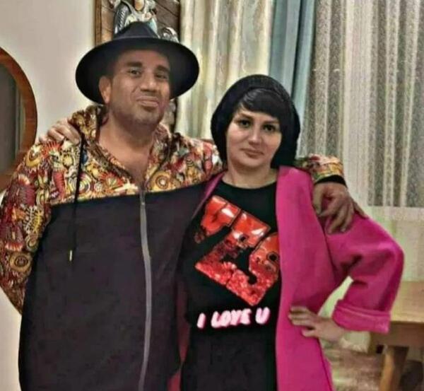 عکس همسر دوم نصرالله رادش