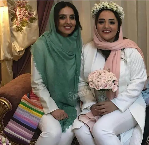 عکس همسر و فرزندان نرگس محمدی