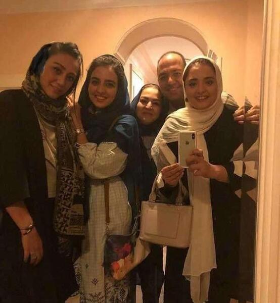 عکس همسر و فرزندان نرگس محمدی