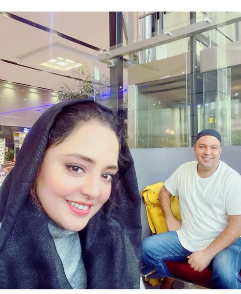 عکس همسر و بچه های نرگس محمدی