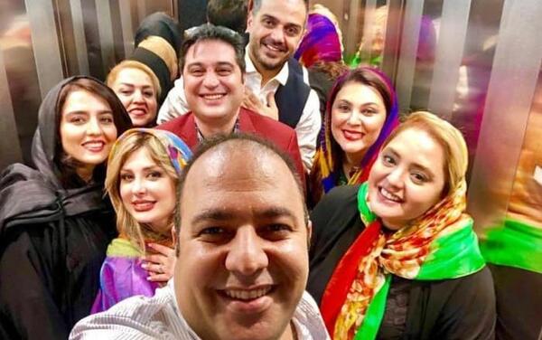 عکس همسر و بچه های نرگس محمدی