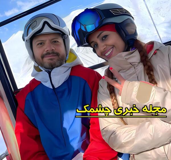 عکس همسر و فرزند رضا صادقی