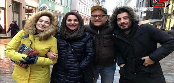 عکس همسر رامبد جوان و فرزندانش