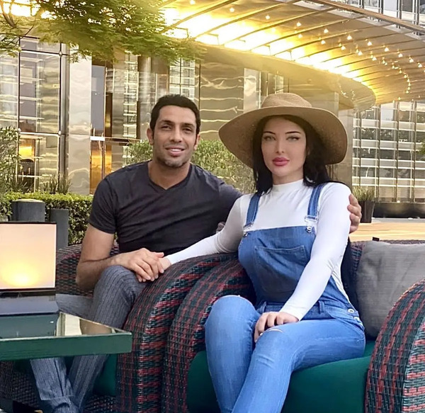 عکس همسر سپهر حیدری قبل عمل