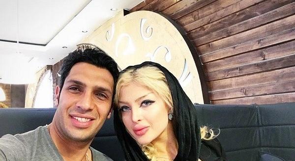 عکس همسر سپهر حیدری قبل عمل