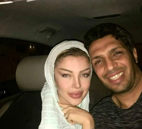 عکس همسر سپهر حیدری قبل عمل