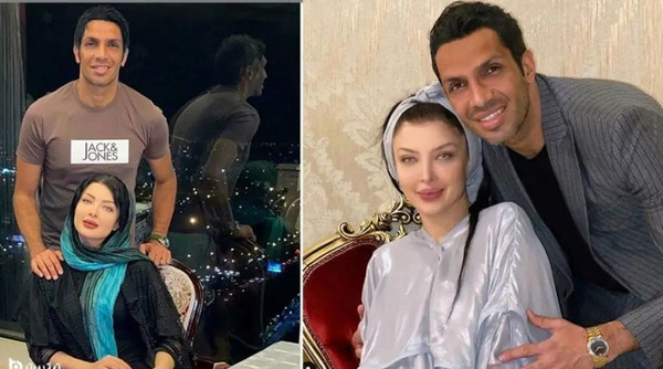 عکس همسر سپهر حیدری قبل عمل
