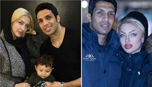 عکس همسر سپهر حیدری قبل از عمل