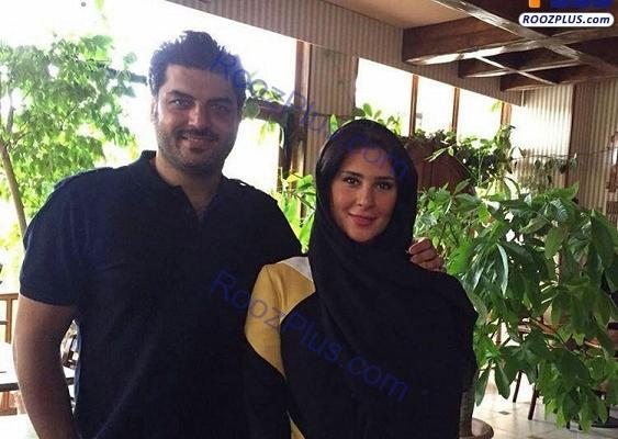 عکس بارداری همسر سام درخشانی