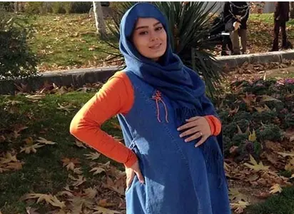 عکس بارداری همسر سام درخشانی