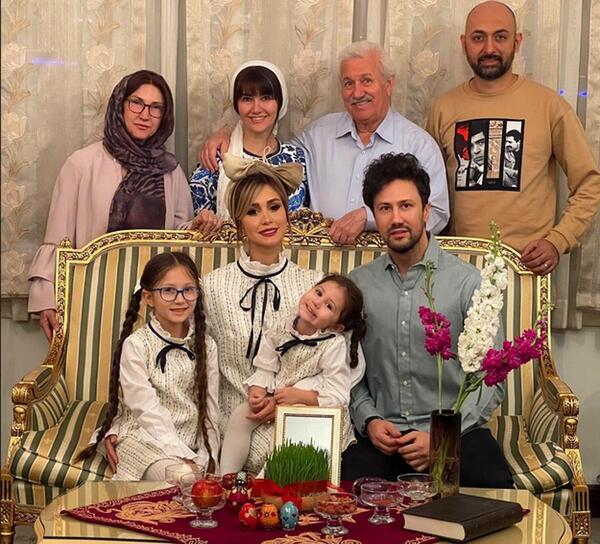 عکس همسر شاهرخ استخری قبل از عمل زیبایی