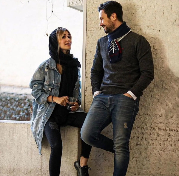 عکس همسر واقعی شاهرخ استخری
