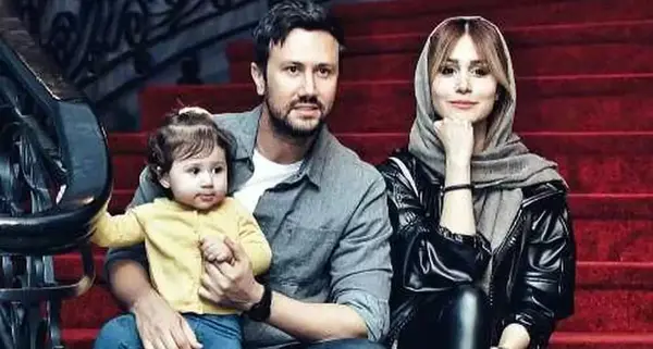 عکس همسر واقعی شاهرخ استخری