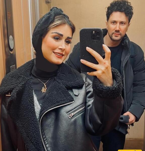 عکس همسر واقعی شاهرخ استخری