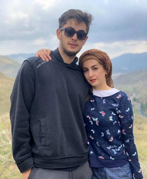 عکس همسر و فرزند شقایق دهقان