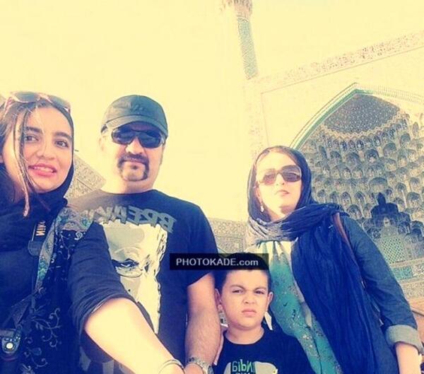 عکس همسر و فرزند شقایق دهقان