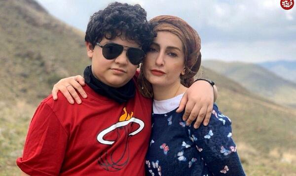 عکس همسر و فرزند شقایق دهقان