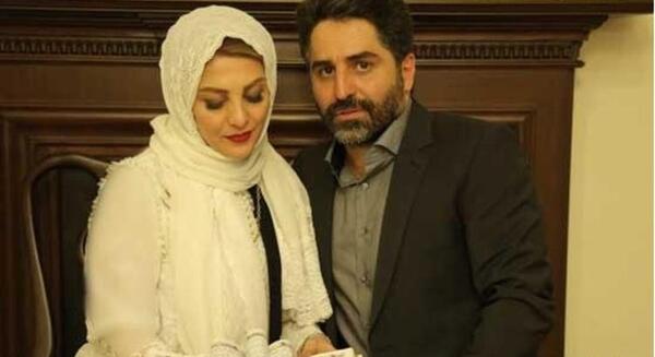 عکس شوهر آرزو صادقی