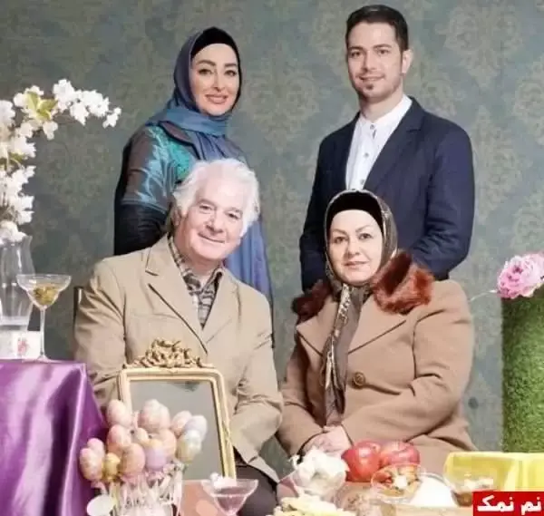 عکس علیرضا صادقی شوهر الهام حمیدی